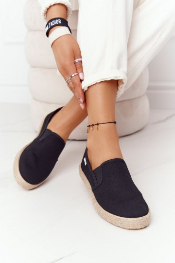 Espadrilky Big Star čierne