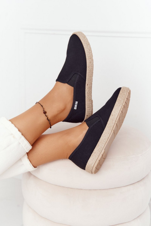 Espadrilky Big Star čierne Espadrilky Big Star čierne