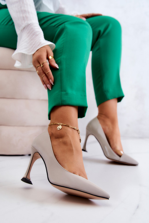 Tamira sivé vysoké podpätky pre ženy Tamira sivé vysoké podpätky pre ženy