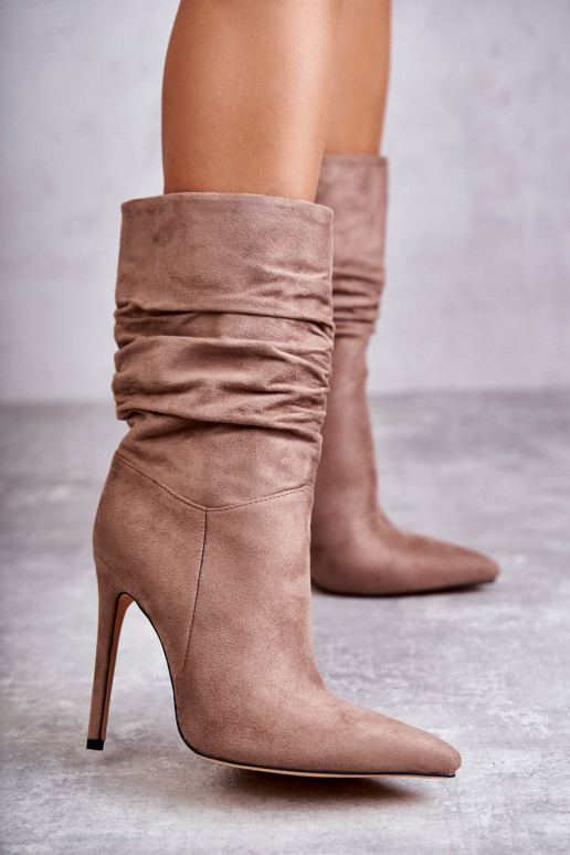 Hnedé čižmy Laguna Hnedé čižmy Laguna