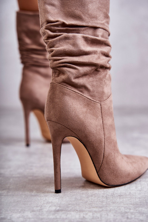 Hnedé čižmy Laguna Hnedé čižmy Laguna