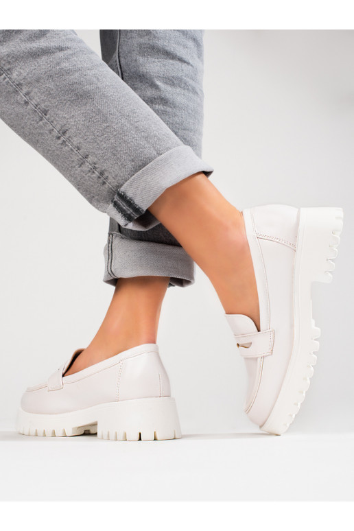 Dámske biele topánky Shelovet s... Dámske biele topánky Shelovet s...