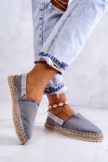 Látkové espadrilky v... 2