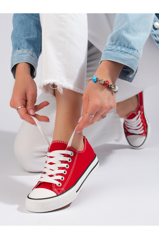 Ležérne topánky v červenej farbe... Ležérne topánky v červenej farbe...