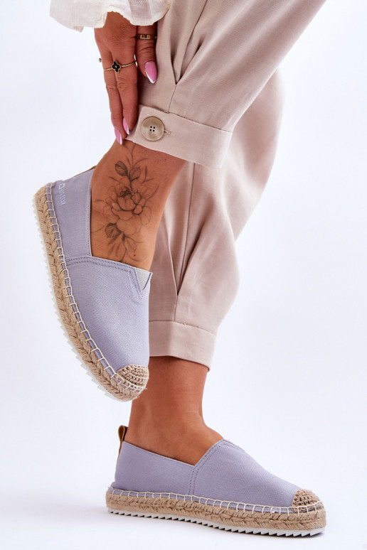 Svetlomodré Espadrilky Big Star Svetlomodré Espadrilky Big Star
