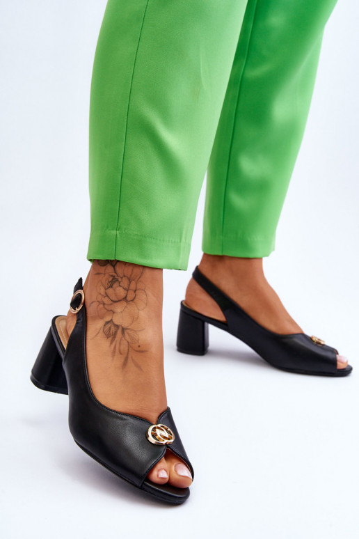 Dámske sandále na podpätku Hette Dámske sandále na podpätku Hette