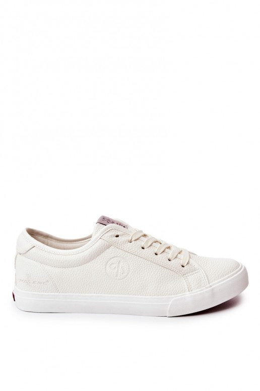 Pánske neformálne topánky v bielej...