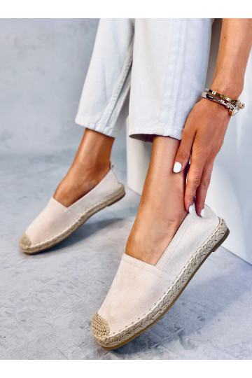 Dámske béžové espadrilky...