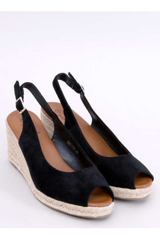 Plastové espadrilky NEVIL BLACK