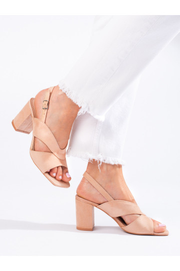 Semišové topánky béžová...