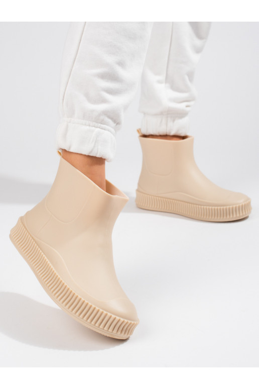 gumené topánky béžová Shelovet gumené topánky béžová Shelovet