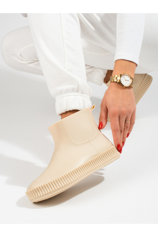 gumené topánky béžová Shelovet gumené topánky béžová Shelovet