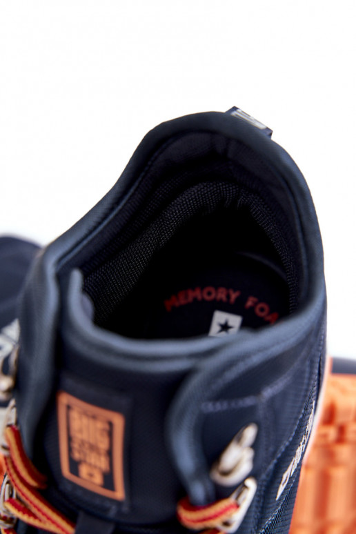 Tmavomodré pánske turistické topánky... Tmavomodré pánske turistické topánky...