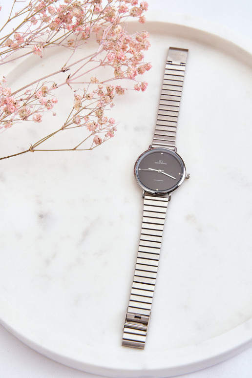 Dámske hodinky v šedo-čiernej farbe... Dámske hodinky v šedo-čiernej farbe...