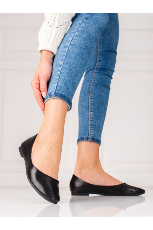 Klasické balerínky Shelovet v čiernej... Klasické balerínky Shelovet v čiernej...