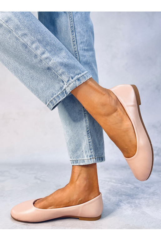 Dámske baletné topánky TOVA BEIGE s...