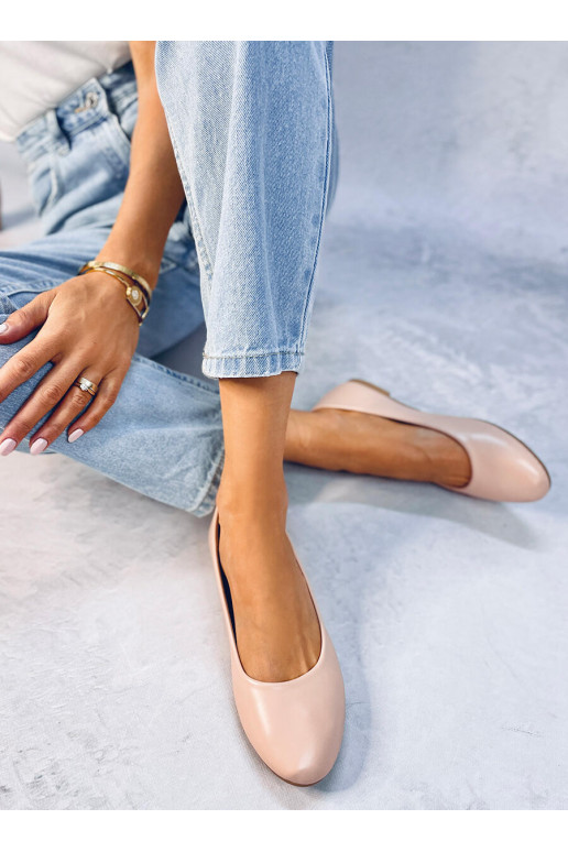 Dámske baletné topánky TOVA BEIGE s...