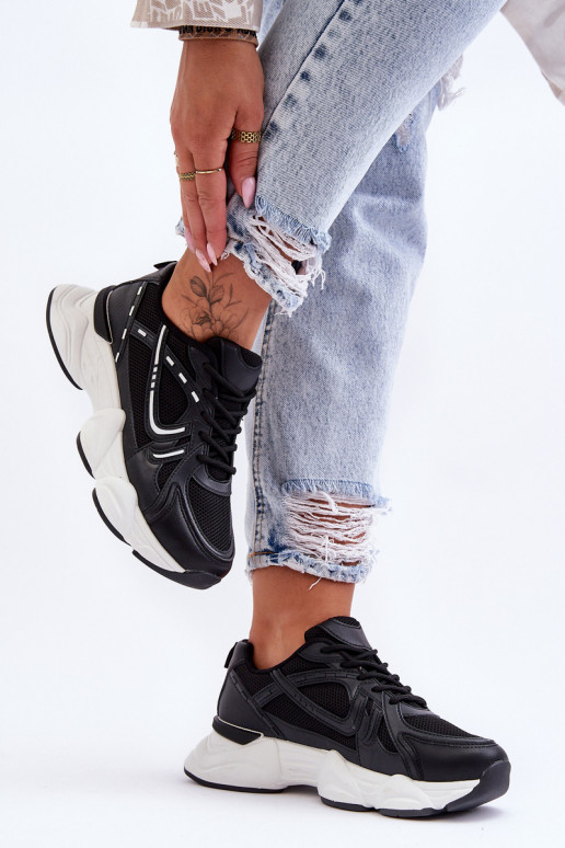 Dámske čierne tenisky Feluci Dámske čierne tenisky Feluci