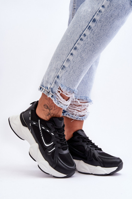 Dámske čierne tenisky Feluci Dámske čierne tenisky Feluci