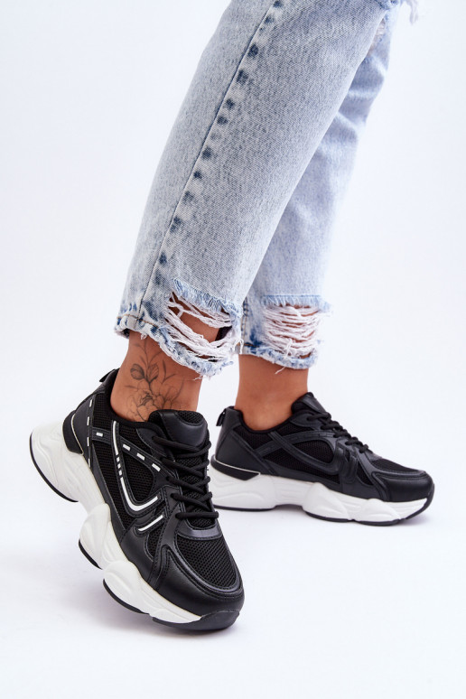 Dámske čierne tenisky Feluci Dámske čierne tenisky Feluci