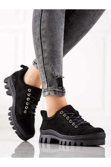 Čierne topánky na platforme...