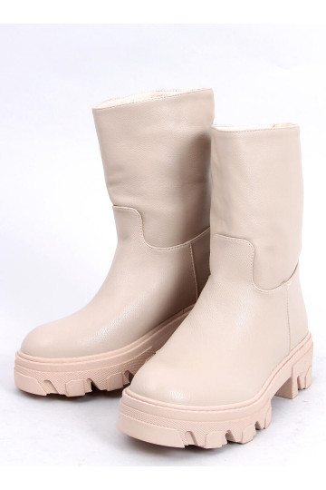 Dámske čižmy JOWITA BEIGE 2