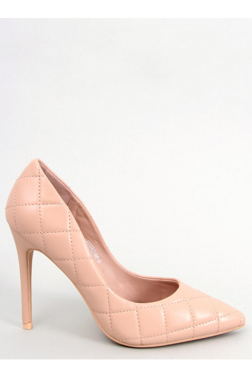 Topánky na tenkom podpätku RAQUEL NUDE