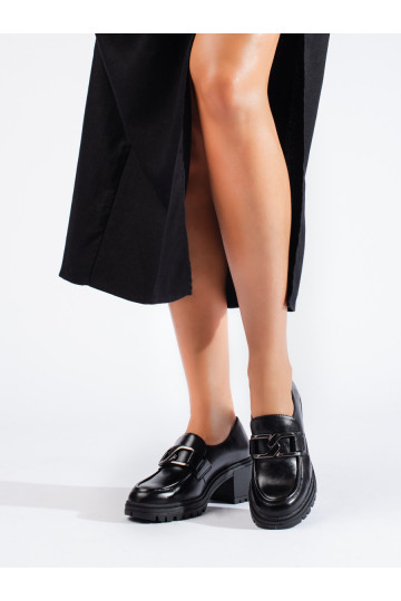 Čierne dámske topánky na...