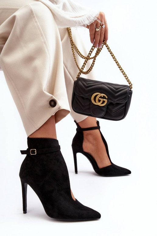 Semišové topánky na tenkých...