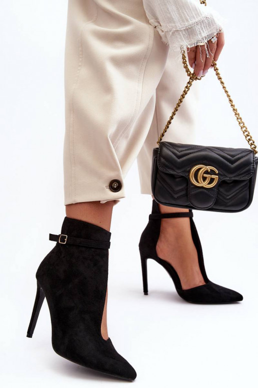 Semišové topánky na tenkých...