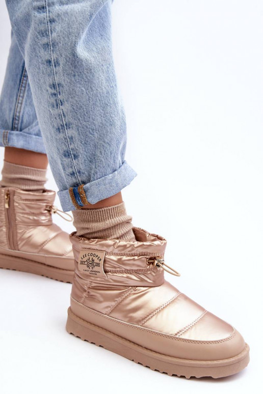 Teplé snehule Lee Cooper béžové Teplé snehule Lee Cooper béžové