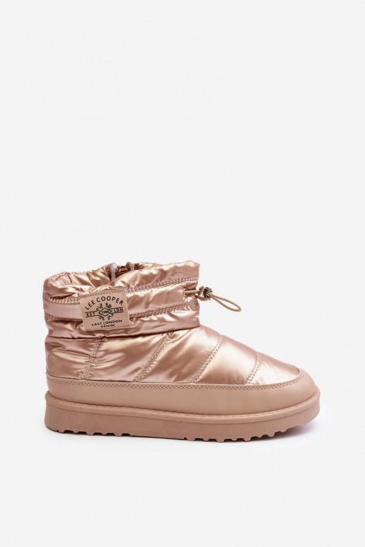 Teplé snehule Lee Cooper béžové Teplé snehule Lee Cooper béžové