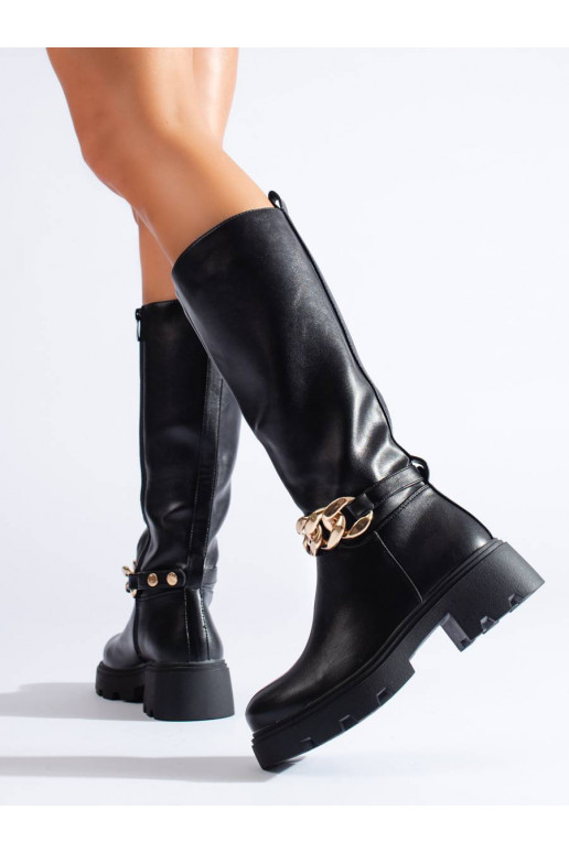 Shelovet členkové čižmy s retiazkou Shelovet členkové čižmy s retiazkou