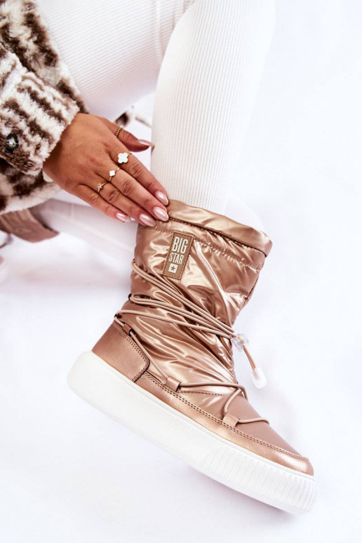 Vyhrievané snehule Big Star béžové Vyhrievané snehule Big Star béžové