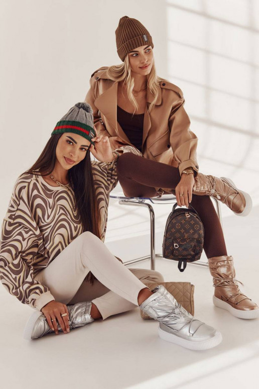 Vyhrievané snehule Big Star béžové Vyhrievané snehule Big Star béžové