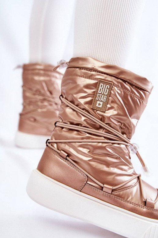 Vyhrievané snehule Big Star béžové Vyhrievané snehule Big Star béžové