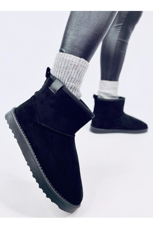 Snehule v čiernej farbe DARBY BLACK