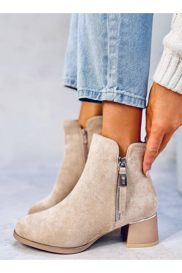Čižmy béžové LEINES BEIGE