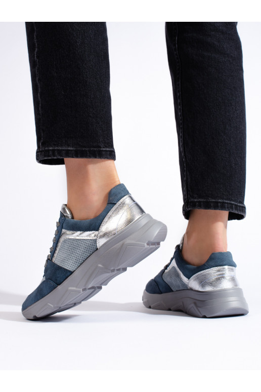 Modré športové topánky