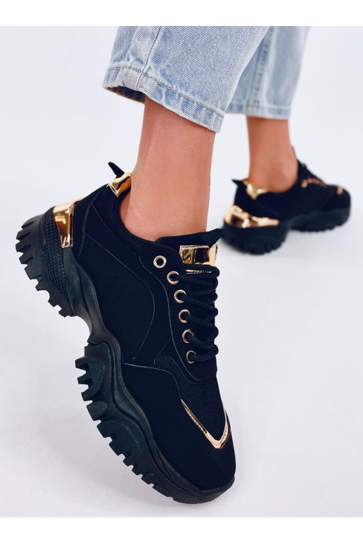 Topánky športového štýlu v čiernej...