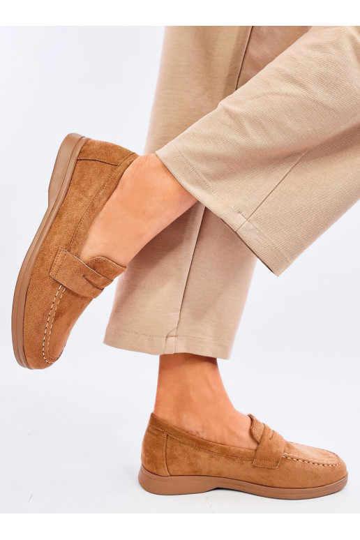 Dámske mokasíny FOREST khaki farby