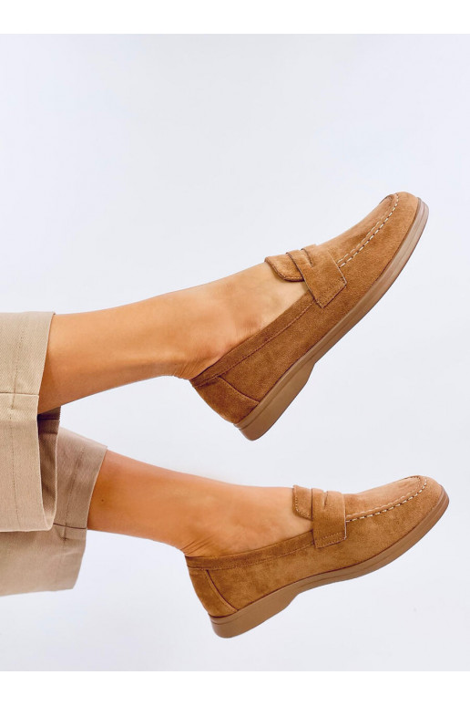 Dámske mokasíny FOREST khaki farby