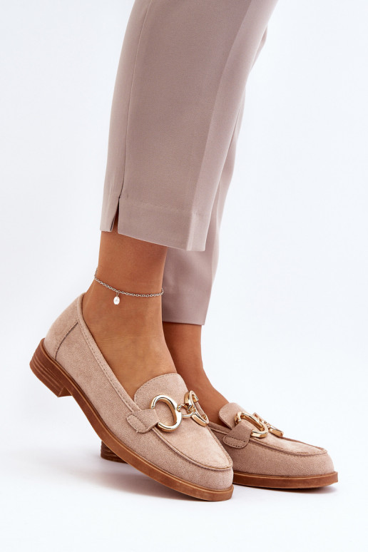 Elegantné semišové mokasíny s... Elegantné semišové mokasíny s...