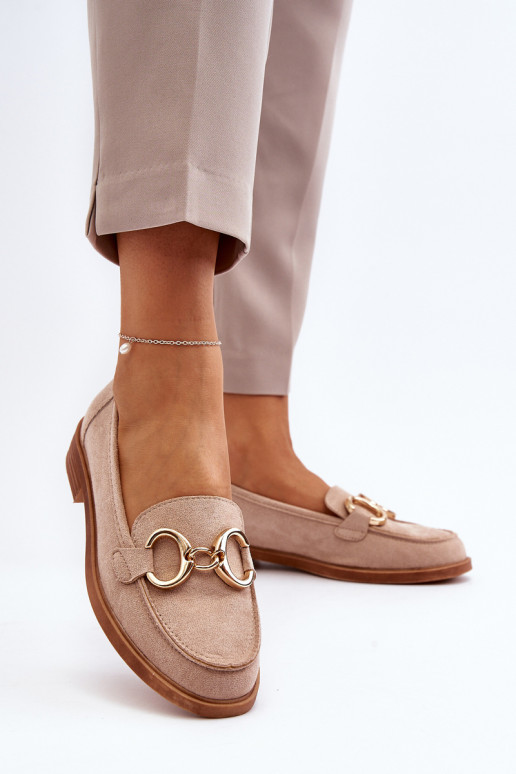 Elegantné semišové mokasíny s... Elegantné semišové mokasíny s...