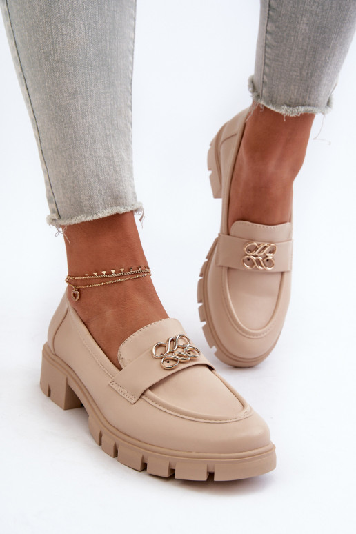 Dámske mokasíny elegantného štýlu so... Dámske mokasíny elegantného štýlu so...