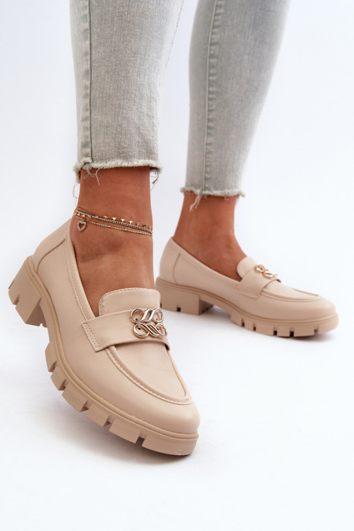 Dámske mokasíny elegantného štýlu so... Dámske mokasíny elegantného štýlu so...