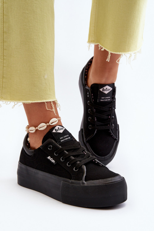 Voľnočasová obuv na platforme Lee... Voľnočasová obuv na platforme Lee...