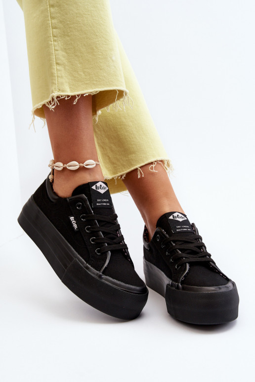 Voľnočasová obuv na platforme Lee... Voľnočasová obuv na platforme Lee...