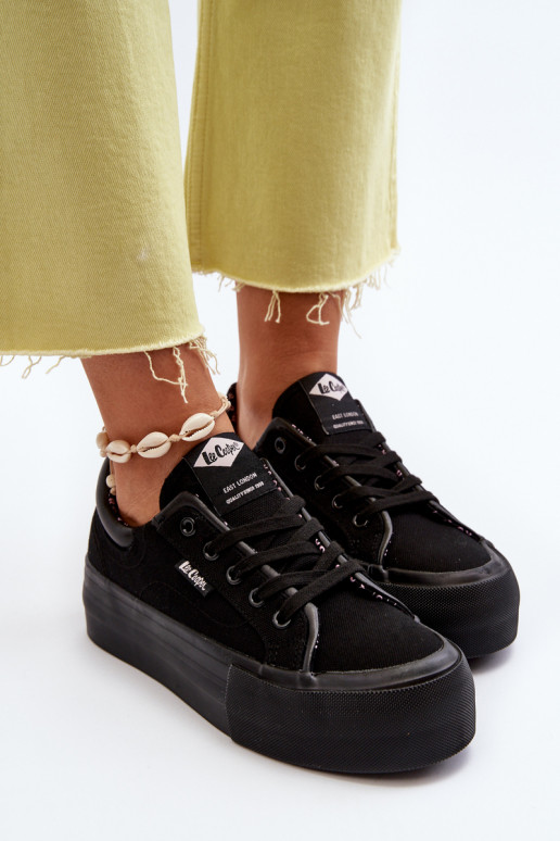 Voľnočasová obuv na platforme Lee... Voľnočasová obuv na platforme Lee...