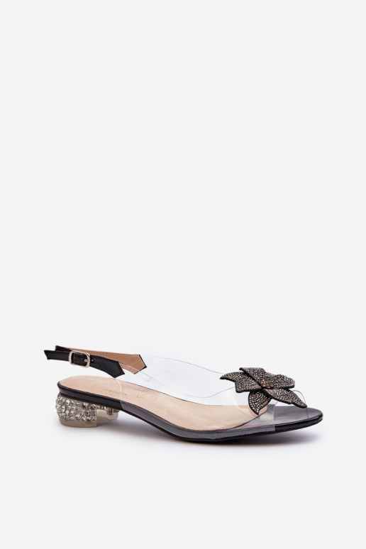 Sandále Perregimi na nízkom opätku s... Sandále Perregimi na nízkom opätku s...